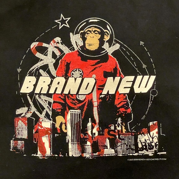 Brand New Band Space Monkey Tee - Picture 4 of 4